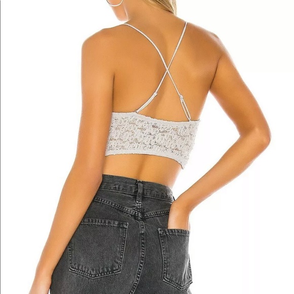 New Free People Constellation Soft Silver Color Bra XS Bundle 2 pcs Extra small - Picture 3 of 11